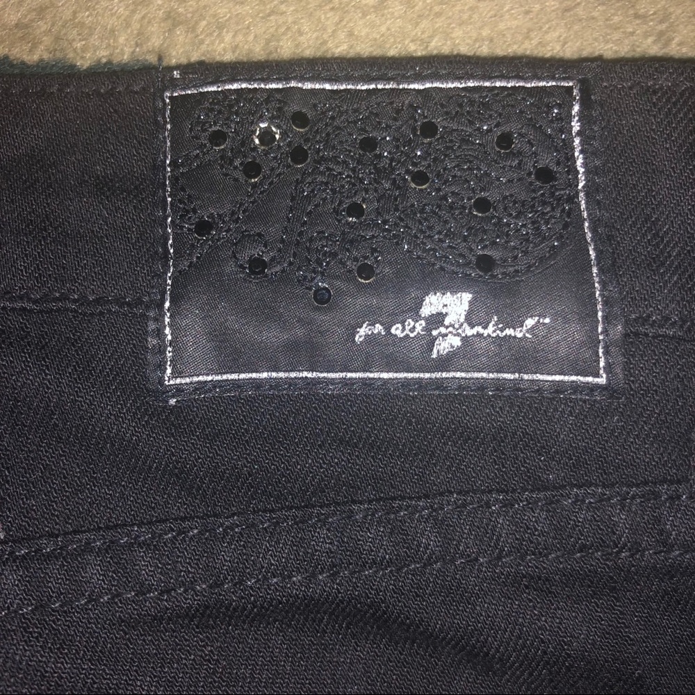 7 For All Mankind Rhinestone Embellishment Size 30